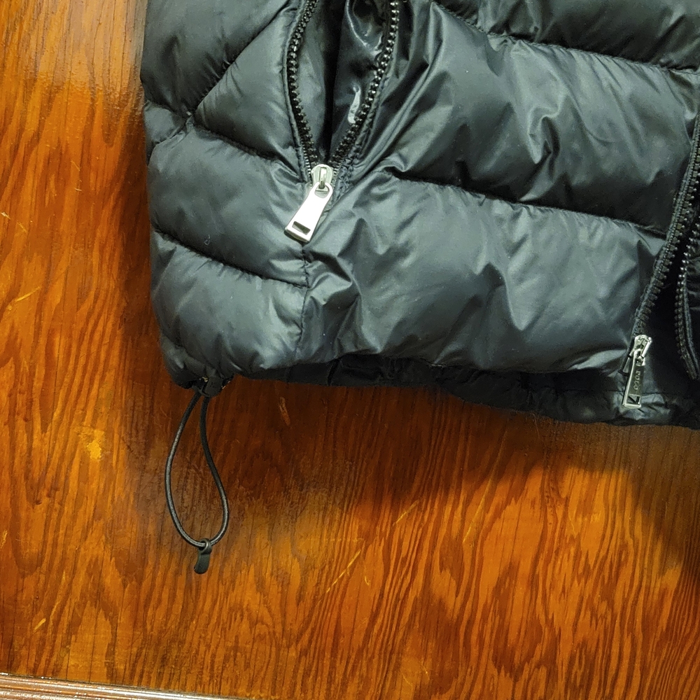 Ralph Lauren Black Puffer Vest with Blue and Yellow Accents - Picture 5 of 11